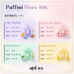 PUFFMI FLORA 40K｜パールストラップ・デジタル表示 - 画像 (4)