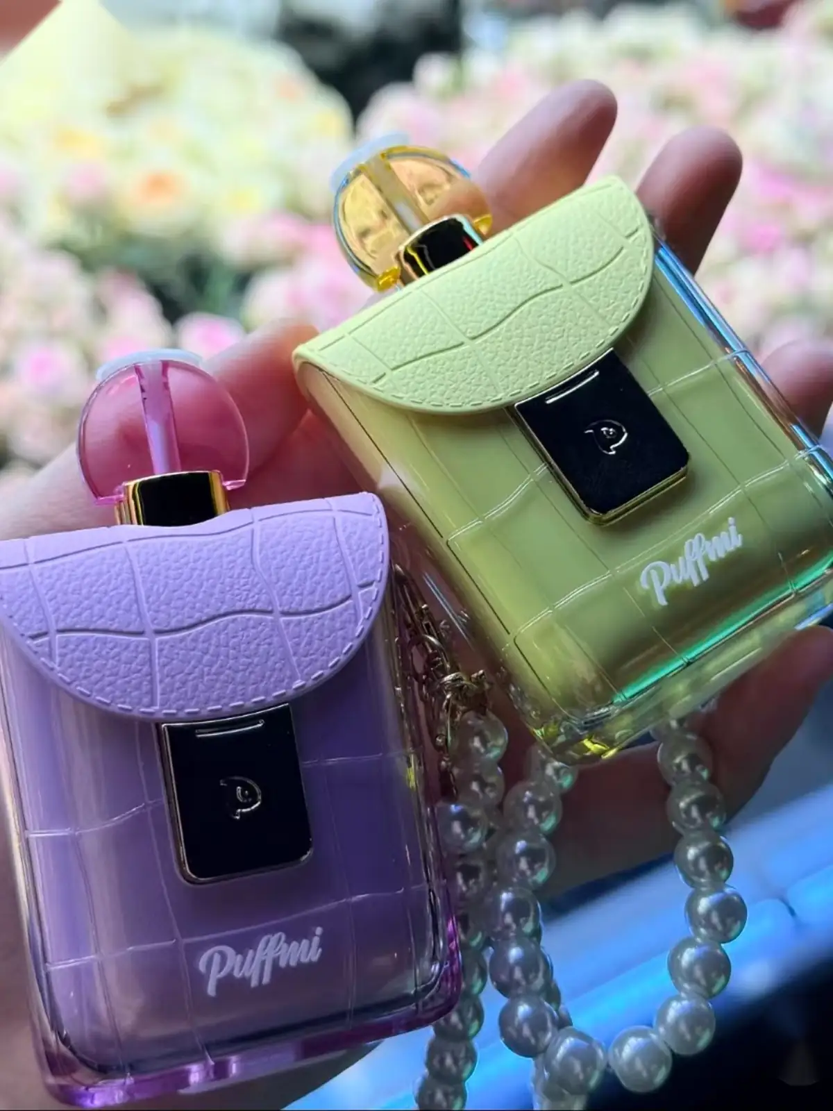 PUFFMI パープルとグリーンVAPEの実写