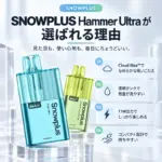 SNOWPLUS Hammer Ultra 20Kの主な特徴を紹介する商品画像