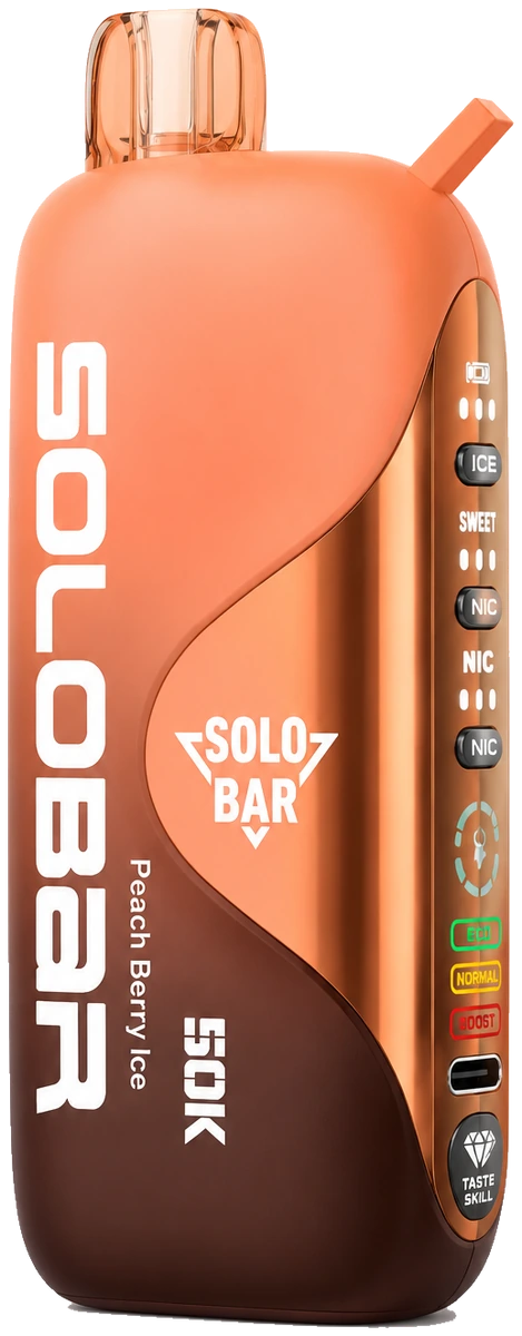 SOLO 50K Peach Berry Ice の製品ビジュアル